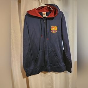 Barcelona zip up hoodie